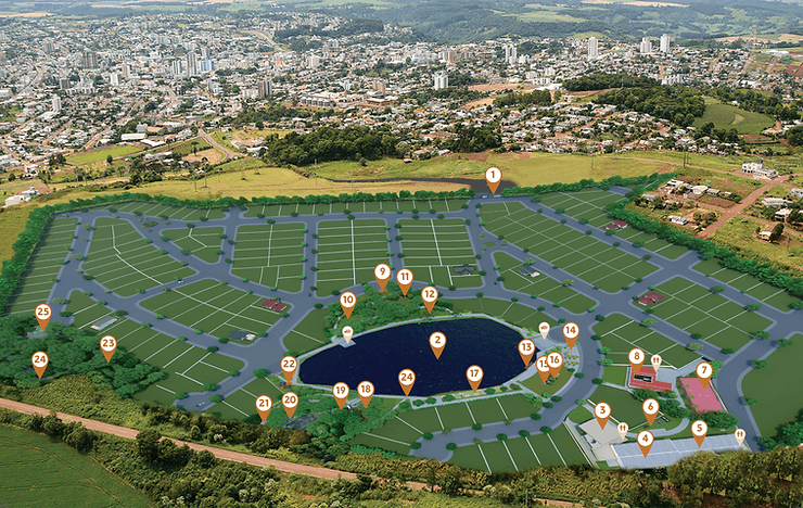 Conheça os mais de 20 espaços do Ecozville Lago Residence